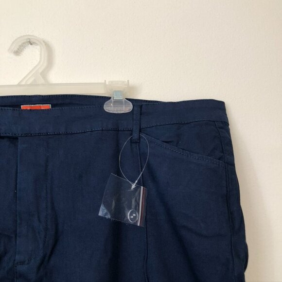 NEW NWT MODCLOTH Plus Size Richmond Pant Regular Inseam Navy Straight Leg 26 - Picture 6 of 12
